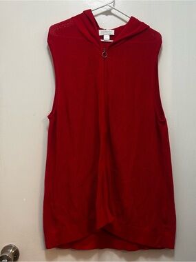 CJ Banks Red Womens Top